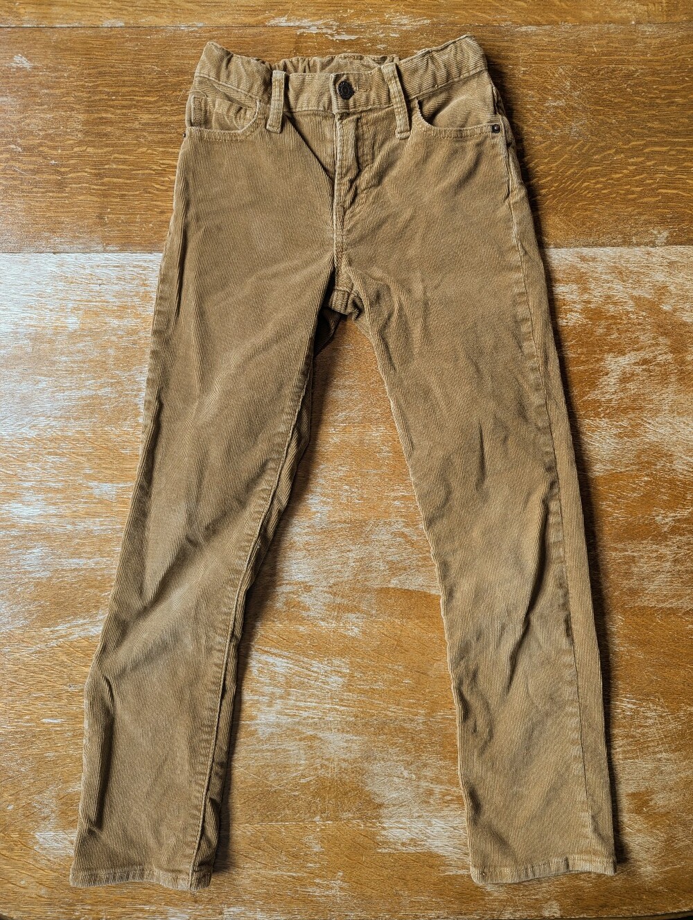 GAP Kids Slim Casual Brown Corduroy Pants